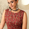 Dhiyona IE Women Ethnic Motifs Printed Regular Pure Cotton Kurta with Patiala