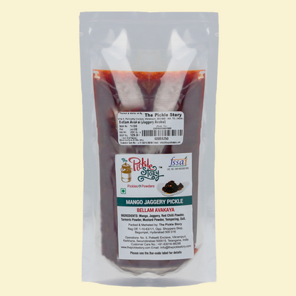 The Pickle Story Bellam (Jaggery) Avakai Pickle