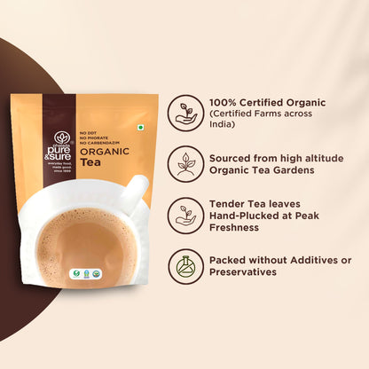 Pure & Sure Organic Tea Powder