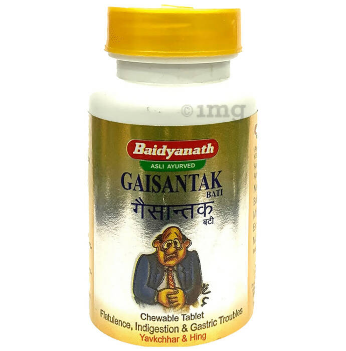 Baidyanath Jhansi Gaisantak Bati Tablets - Indyancart