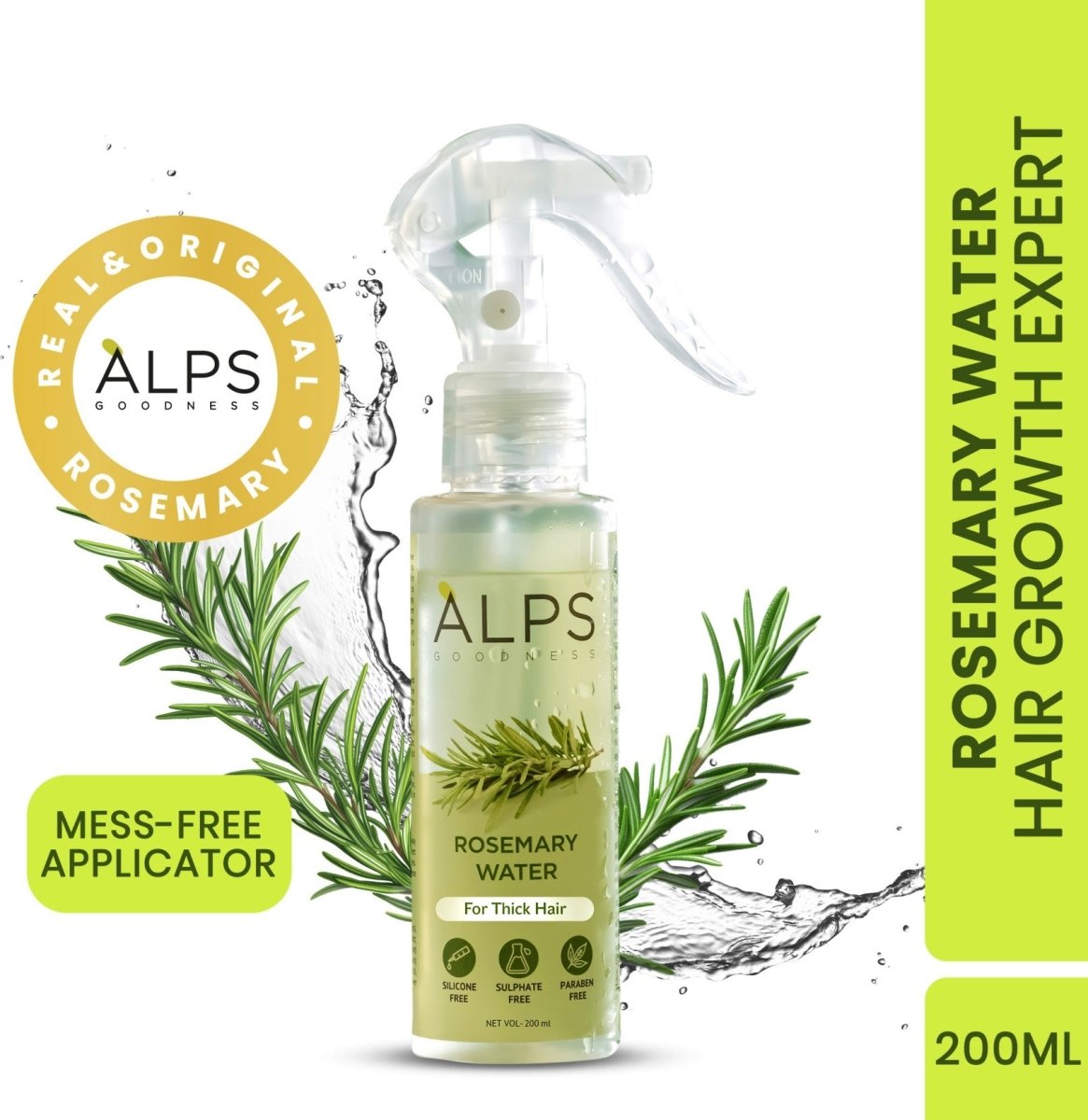 Alps Goodness Rosemary Water for Hair Regrowth - Indyancart