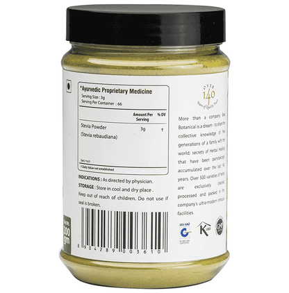 Bixa Botanical Stevia Powder