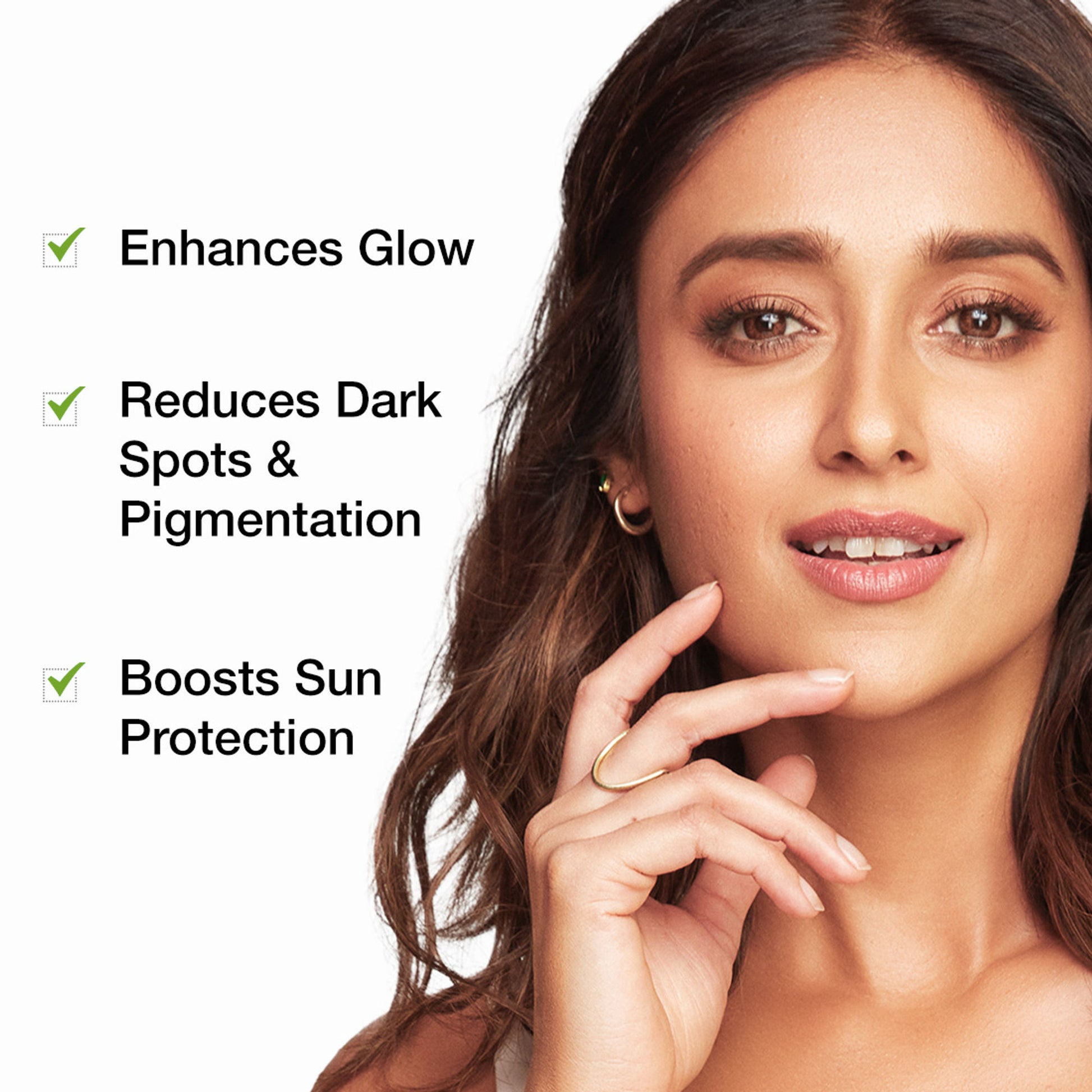 MCaffeine 15% Vitamin C Face Serum for Glowing Skin with Green Tea - Reduces Dark Spots & Depigments
