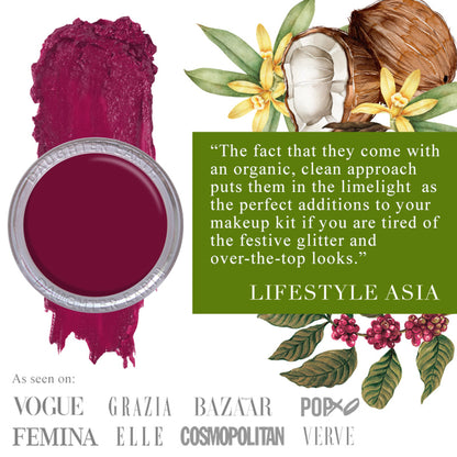 Daughter Earth 100% Vegan Lip & Cheek Tint - Fonce Red