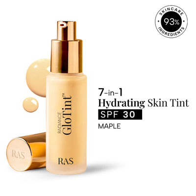 RAS Luxury Oils Radiance Glo Tint 7-In-1 Serum Skin Perfector SPF 30 PA ++++ - Maple