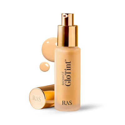 RAS Luxury Oils Radiance Glo Tint 7-In-1 Serum Skin Perfector SPF 30 PA ++++ - Rosewood