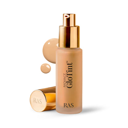 RAS Luxury Oils Radiance Glo Tint 7-In-1 Serum Skin Perfector SPF 30 PA ++++ - Chestnut