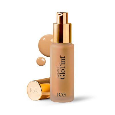 RAS Luxury Oils Radiance Glo Tint 7-In-1 Serum Skin Perfector SPF 30 PA ++++ - Ebony