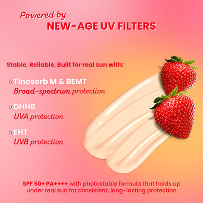 Dot & Key Strawberry Dew Tinted Sunscreen SPF 50+ PA++++ - 00 Peony