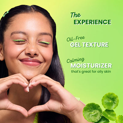 Dot & Key Cica Calming Oil-Free Moisturizer, With Niacinamide, For Oily, Acne-Prone Skin