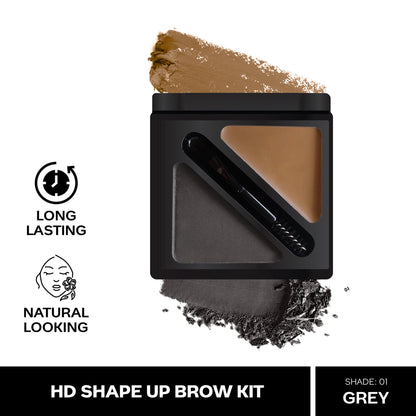 Faces Canada Hd Shape Up Brow Kit - Grey 01