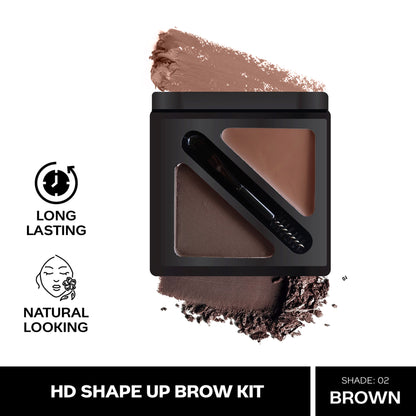 Faces Canada Hd Shape Up Brow Kit - Brown 02