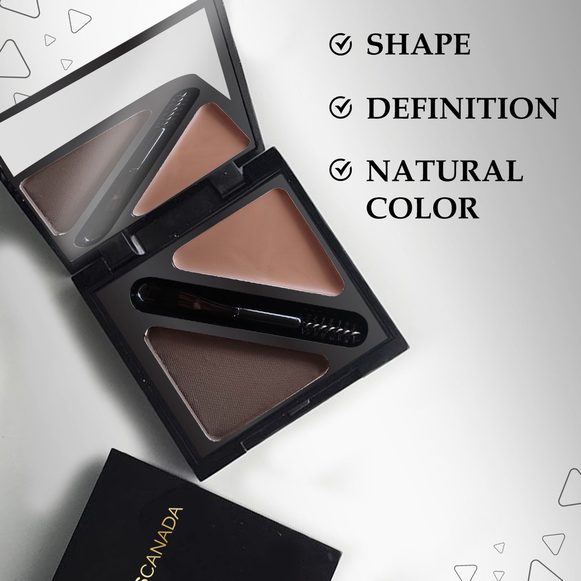 Faces Canada Hd Shape Up Brow Kit - Brown 02