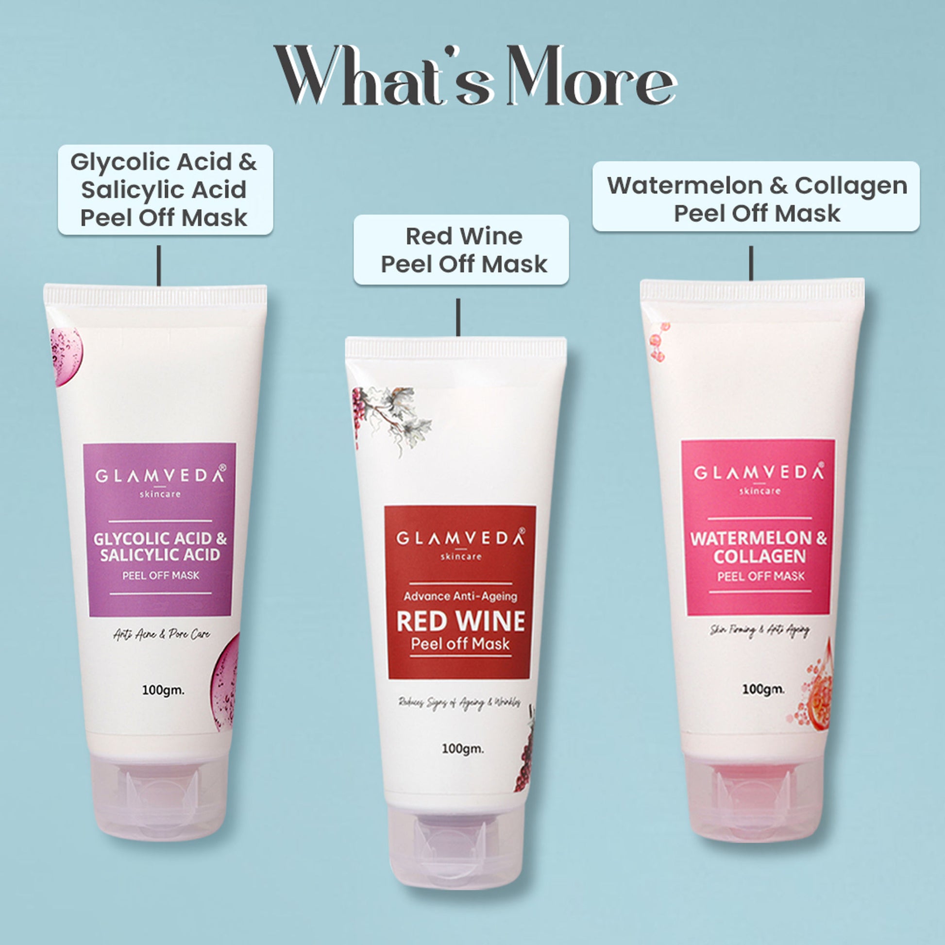 Glamveda Korean Rice & Ceramide Glass Skin Peel Off Mask