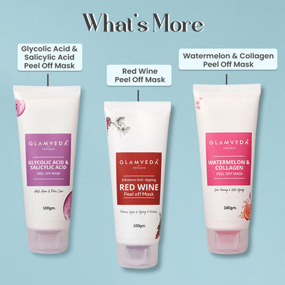 Glamveda Korean Rice & Ceramide Glass Skin Peel Off Mask