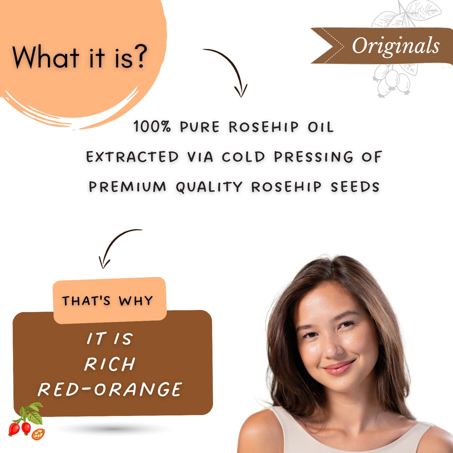 Mystiq Living Rosehip Seed Oil 100% Pure Cold Pressed For Cleansing Facial Oil fro Gua Sha Massage,