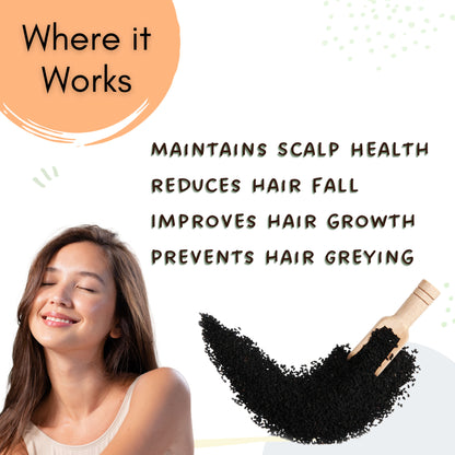 Mystiq Living Kalonji Oil 100% Pure Cold Pressed Oil (Onion Black Seed) for Hair