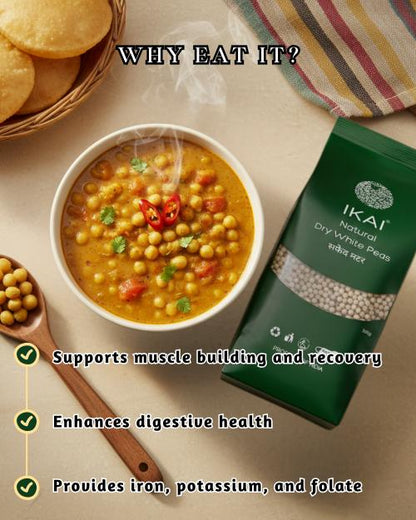 IKAI Natural Dry White Peas