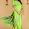 Dhiyona GR Women's Mastani 2 Light Green Zari Paithani Silk Saree