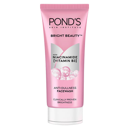 Ponds Bright Beauty Facewash with Niacinamide, For Glass Skin-like Shine