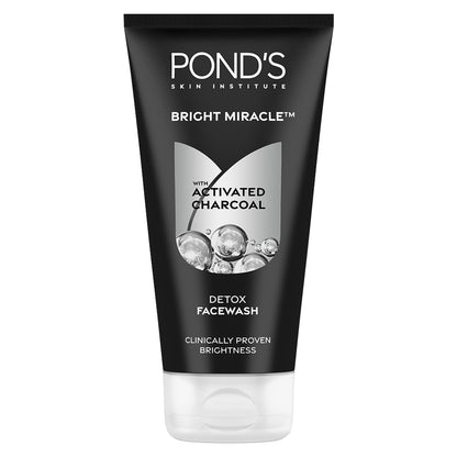Ponds Pure Detox Anti-Pollution Purity Face Wash With Activated Charcoal