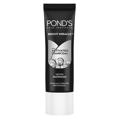 Ponds Pure Detox Anti-Pollution Purity Face Wash With Activated Charcoal