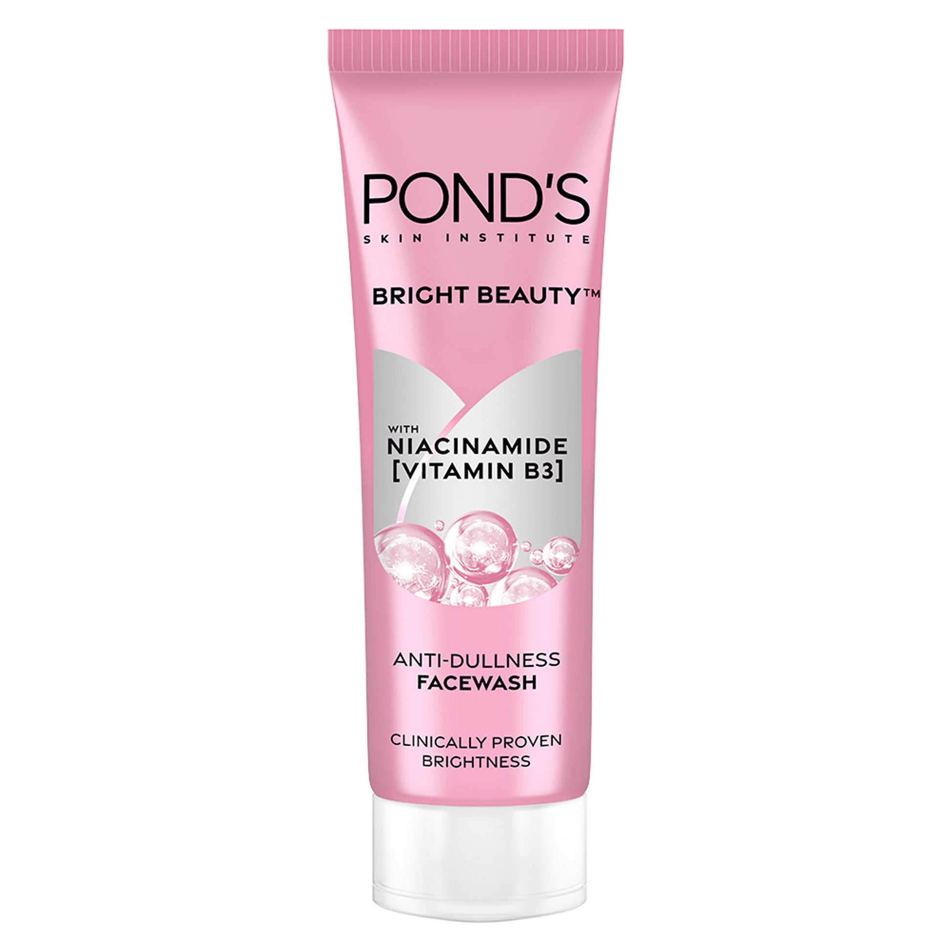 Ponds Bright Beauty Facewash with Niacinamide, For Glass Skin-like Shine