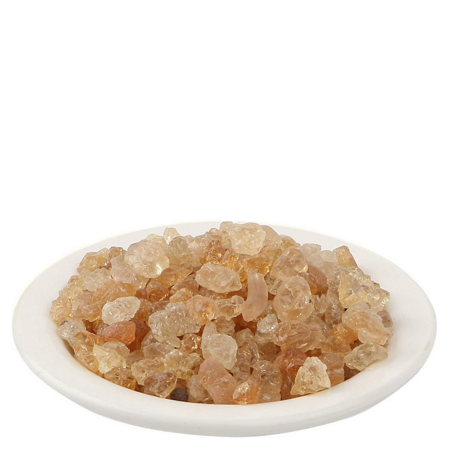 Yuvika Gond Batan, Indian sweet made with acacia arabica gum, shown as golden-brown ladoos in a traditional serving dish.