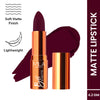 Mila Beauté Bold & Matte Long Lasting Highly Pigmented Lipstick - Night Out