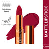 Mila Beauté Bold & Matte Long Lasting Highly Pigmented Lipstick - Flaming Kiss