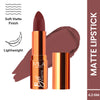 Mila Beauté Bold & Matte Long Lasting Highly Pigmented Lipstick - Wood Spice