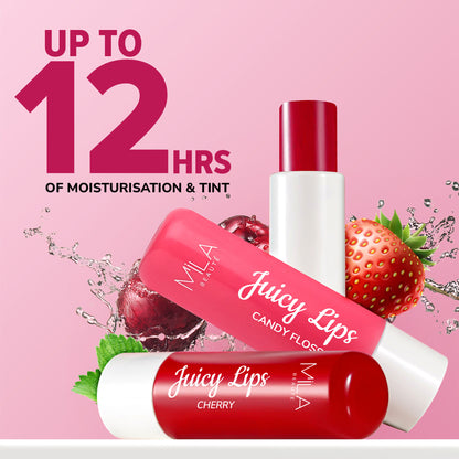 Mila Beauté Tinted Juicy Lip Balms Pack Of 3