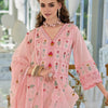 Dhiyona IE Floral Embroidered Thread Work Pure Cotton Kurta With Trousers & Dupatta
