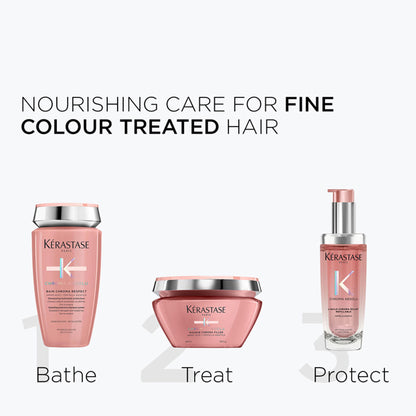 Kerastase Chroma Absolu Bain Respect Shampoo For Colour Treated Fine Hair, Sulphate-Free