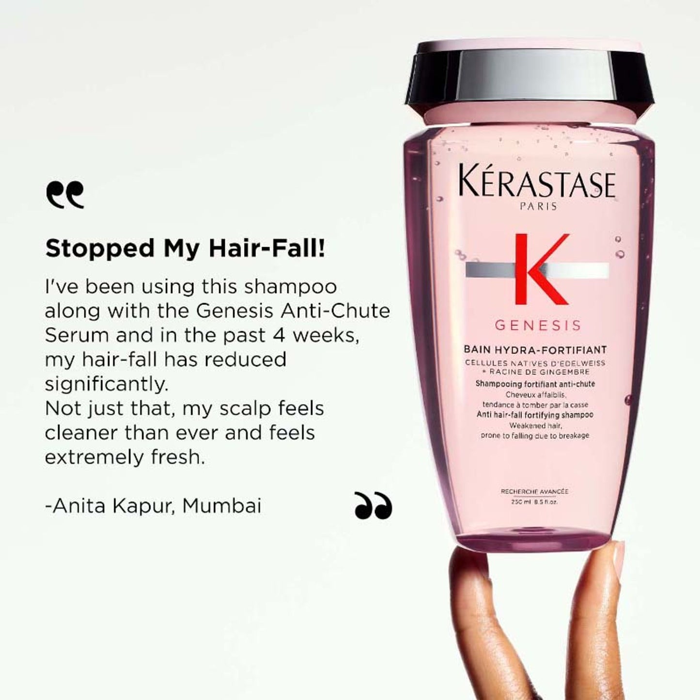 Kerastase Genesis Hydra-Fortifiant Anti-Hair Fall Shampoo For Normal To Oily Hair