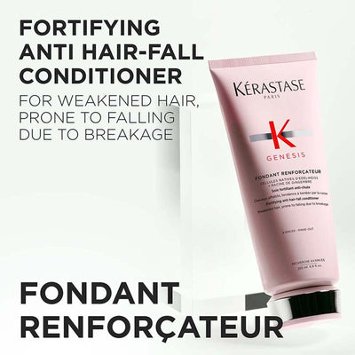 Kerastase Genesis Conditioner For Fine To Medium Hair, Adds Strength & Reduces Hair Fall & Breakage