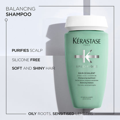 Kerastase Specifique Divalent Balancing Shampoo For Oily Scalp & Dry Ends
