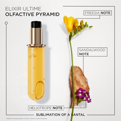 Kérastase Elixir Ultime Hair Oil-In-Serum Refill, 2X Shinier Hair, 96H Anti-Frizz Action