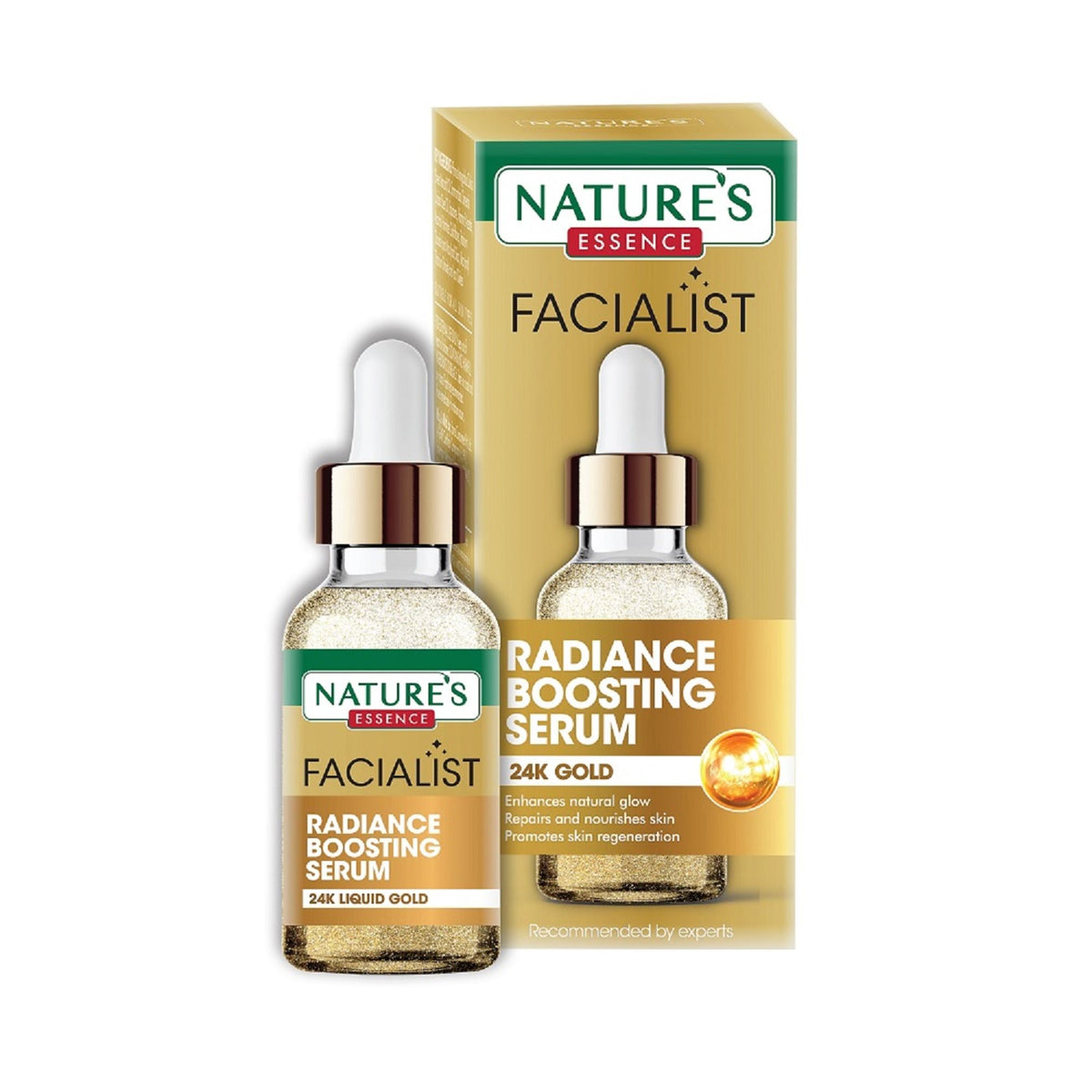 Nature's Essence Radiance Boosting Serum with 24K Gold