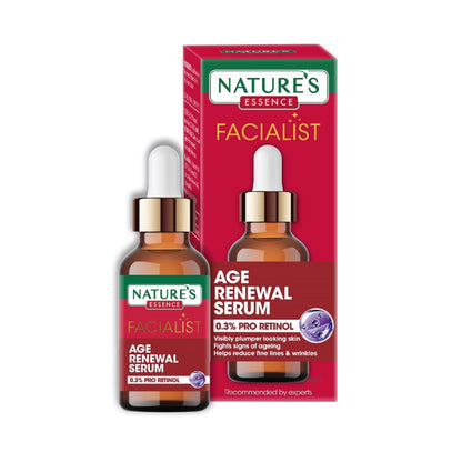 Nature's Essence Professional Facialist Age Renewal Serum with 0.3% Pro Retinol