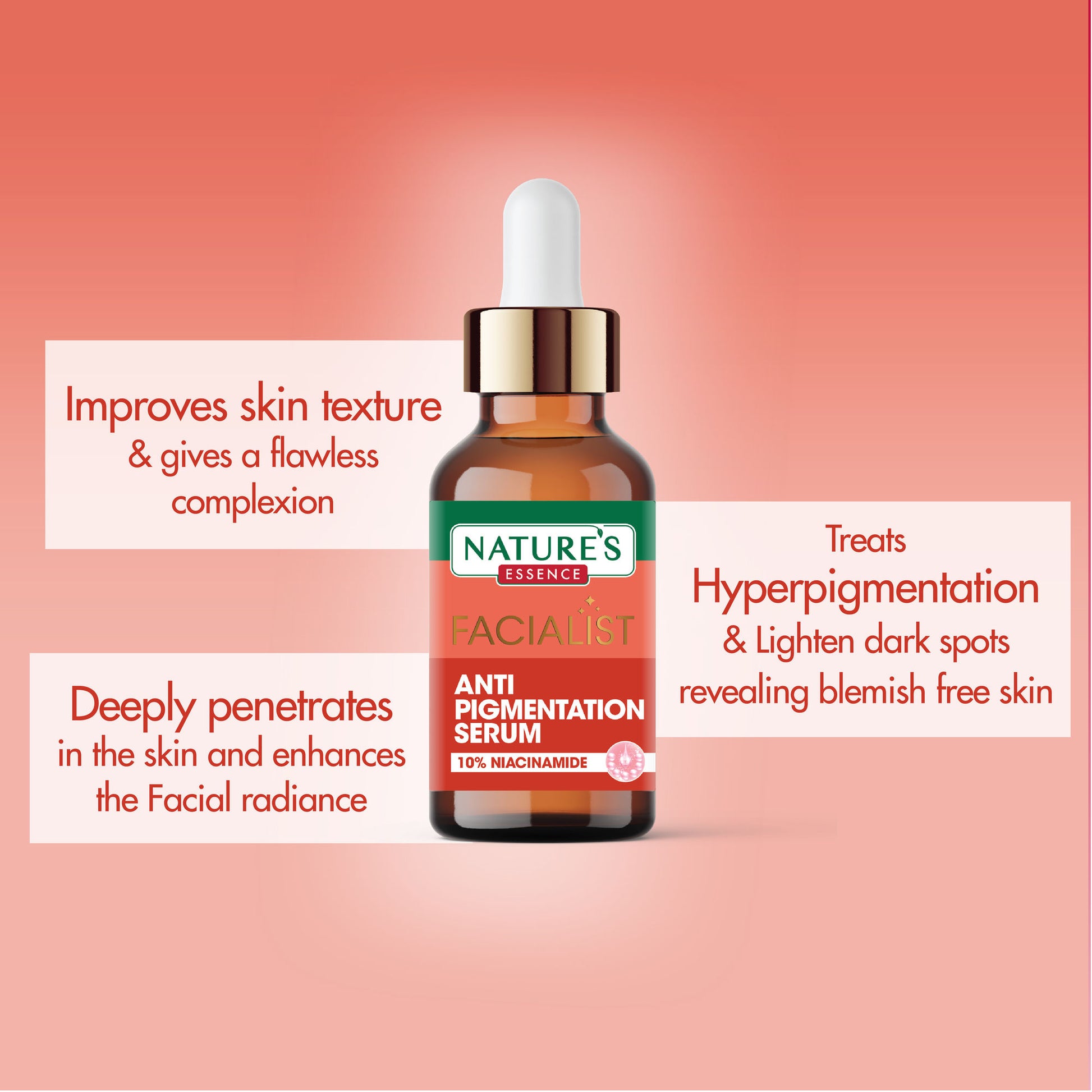 Nature's Essence Anti Pigmentation Serum with 10% Niacinamide