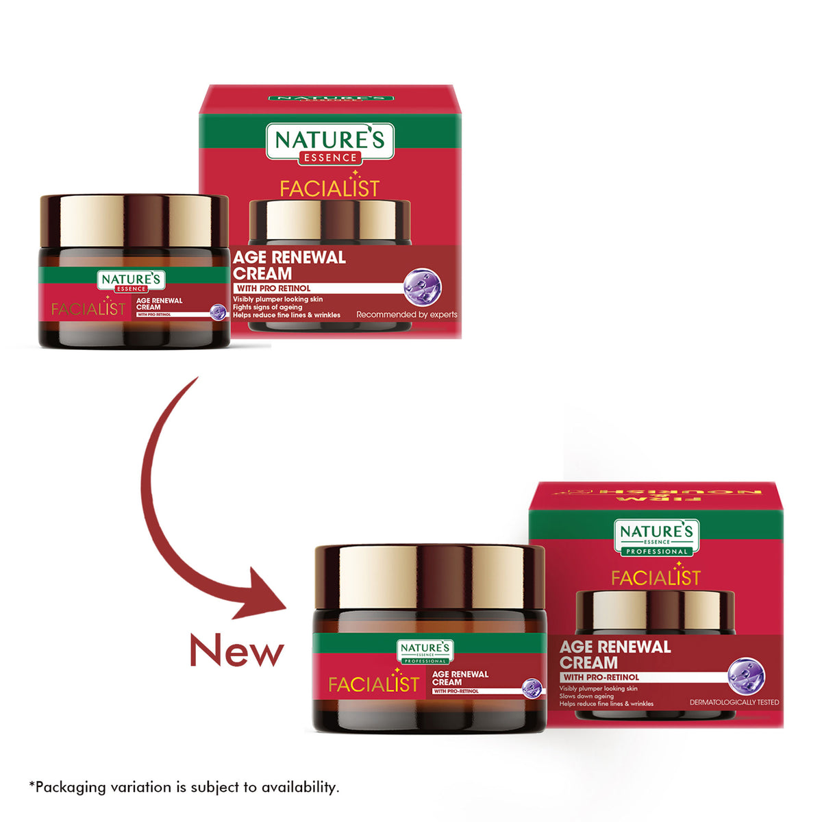 Nature's Essence Facialist Age Renewal Cream with PRO Retinol