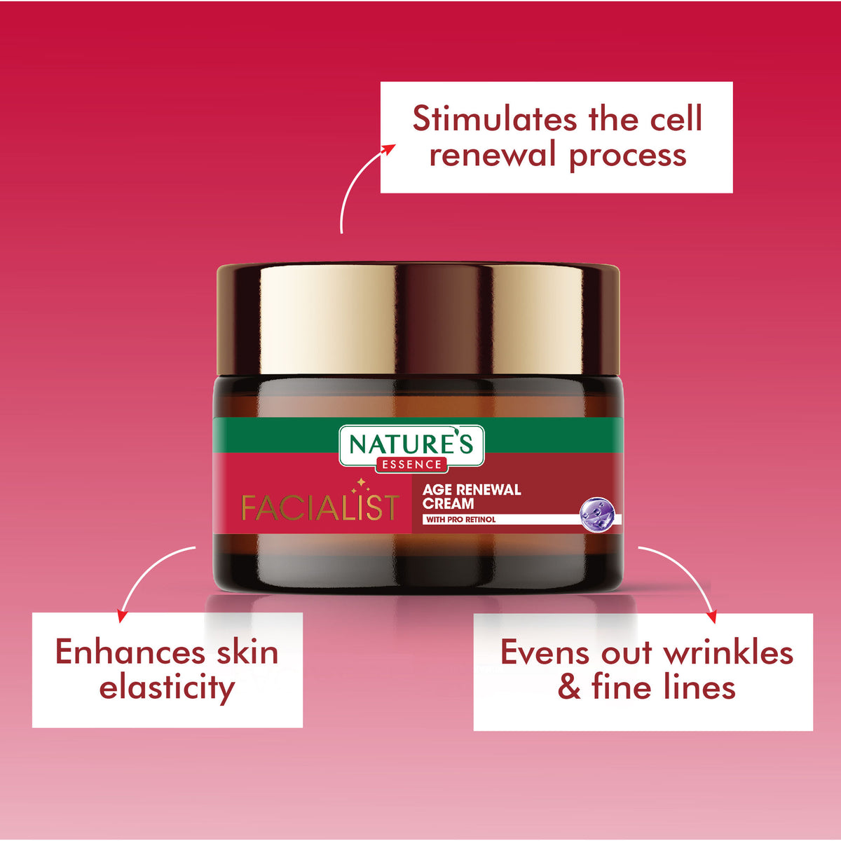 Nature's Essence Facialist Age Renewal Cream with PRO Retinol