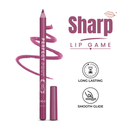 FASHION COLOUR Perfect Pout Matte Lipliner - Perfect Maroon