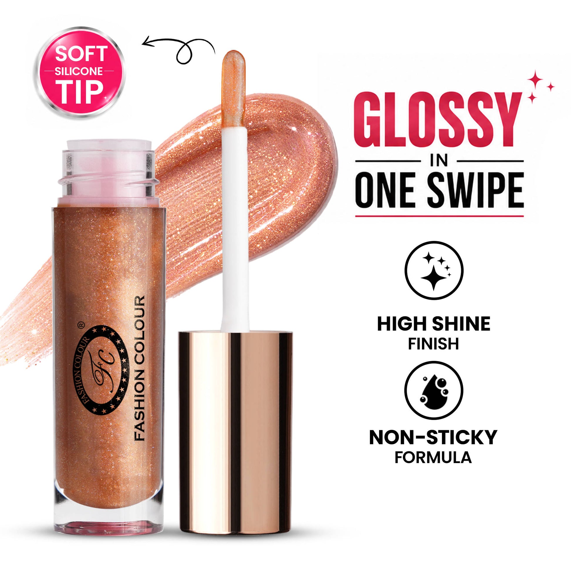 FASHION COLOUR Glossin Lip Gloss - Gold Rush