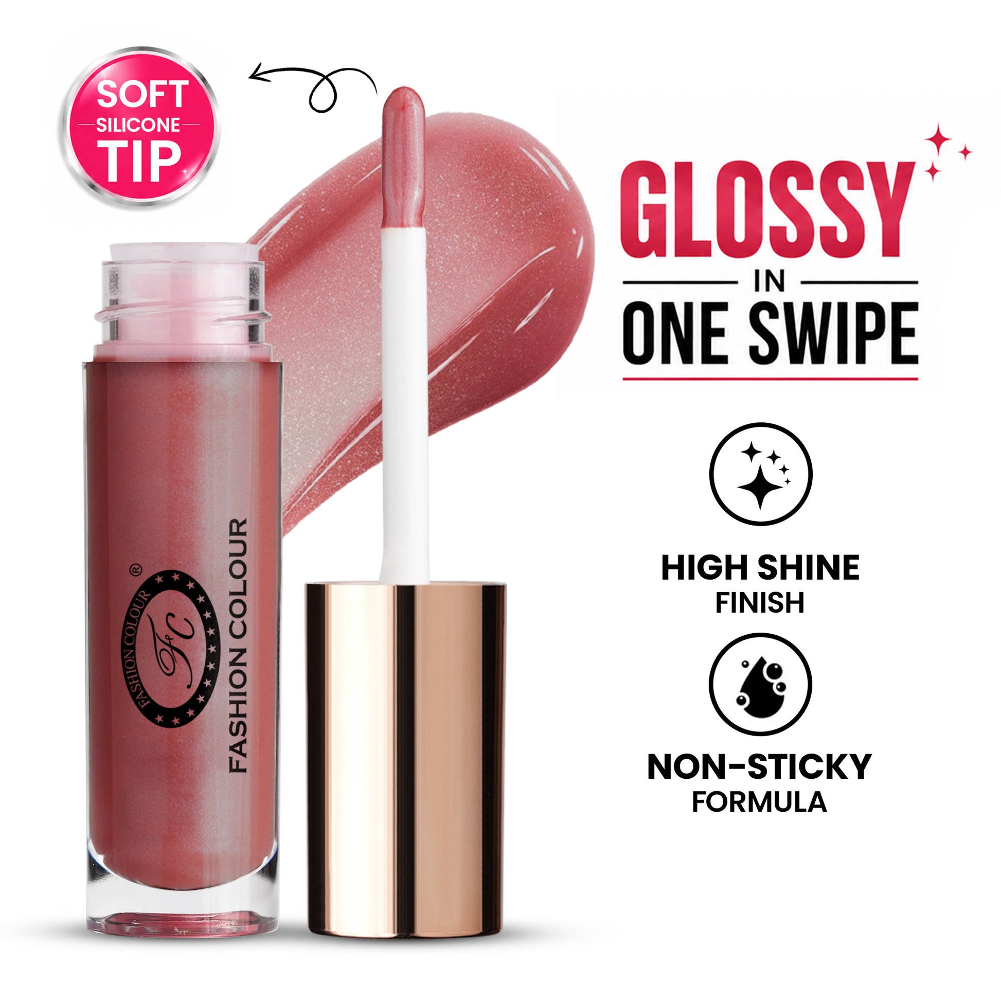 FASHION COLOUR Glossin Lip Gloss - Grape Soda