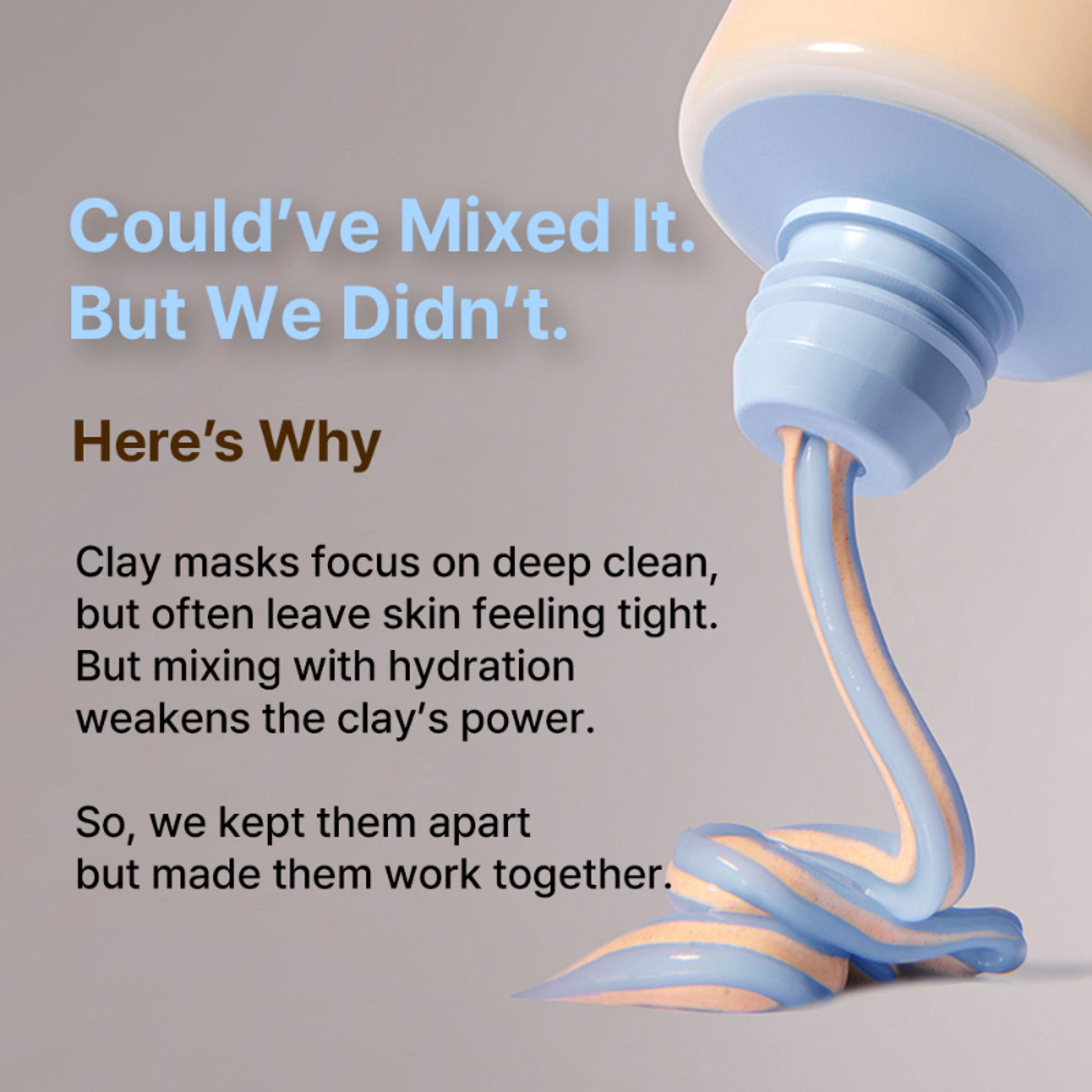 Innisfree Volcanic Swirl Pore Dual Clay Mask,Daily Pore Care,Hydrating, Oil Control, Glass Skin