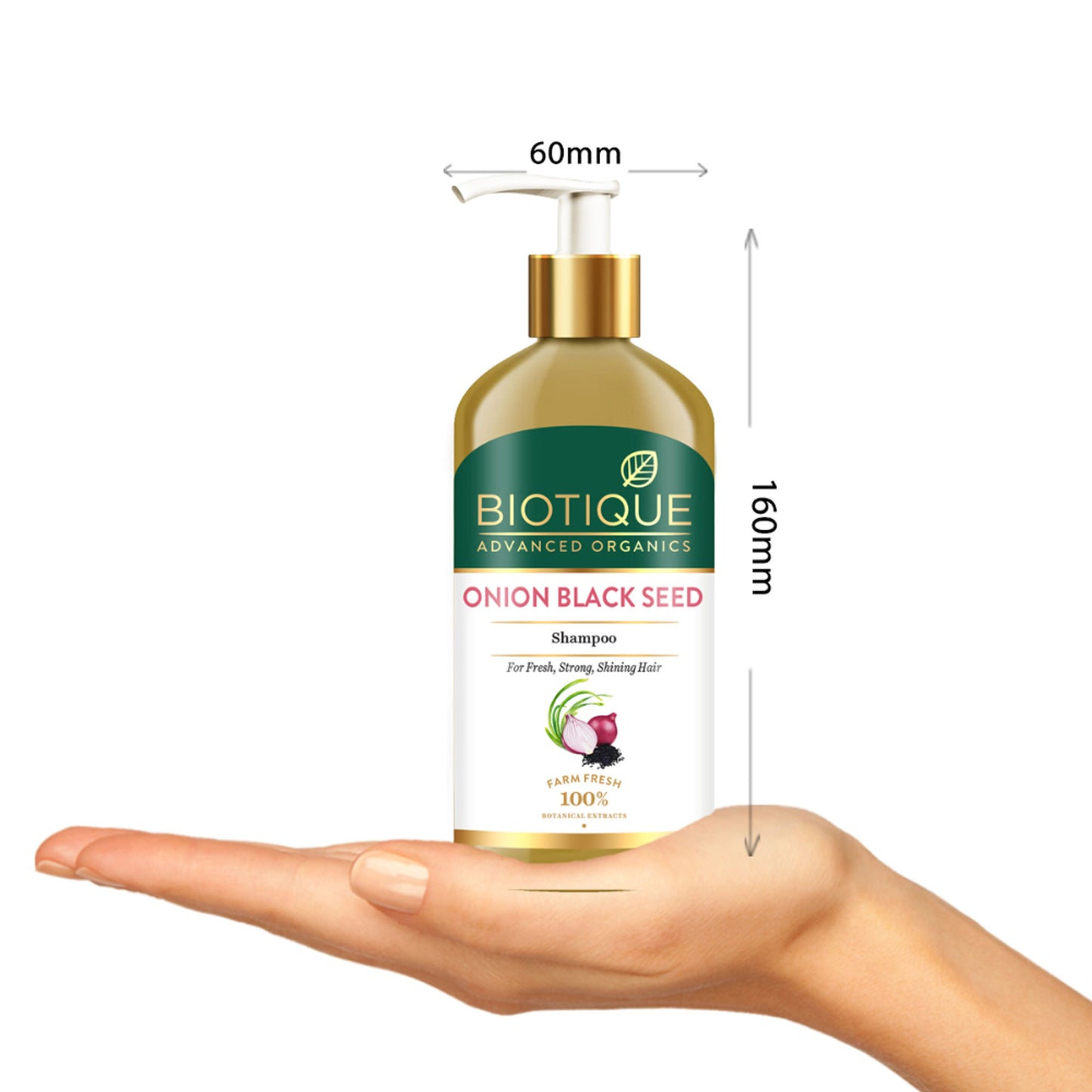 Biotique Advanced Organics Onion Black Seed Shampoo
