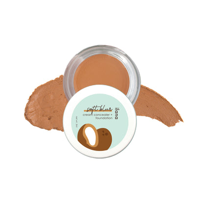Ilana Soft Blur Cream Concealer & Foundation with SPF 50 - coconut
