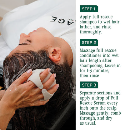 Biolage Full Rescue Shampoo for Hair Breakage, 74% Resistance to Hairfall, For Fragile Hair